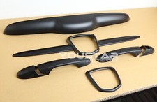 Fiat Abarth Matt Black Combo Badge Handle Cover Dimensions 500 595 695