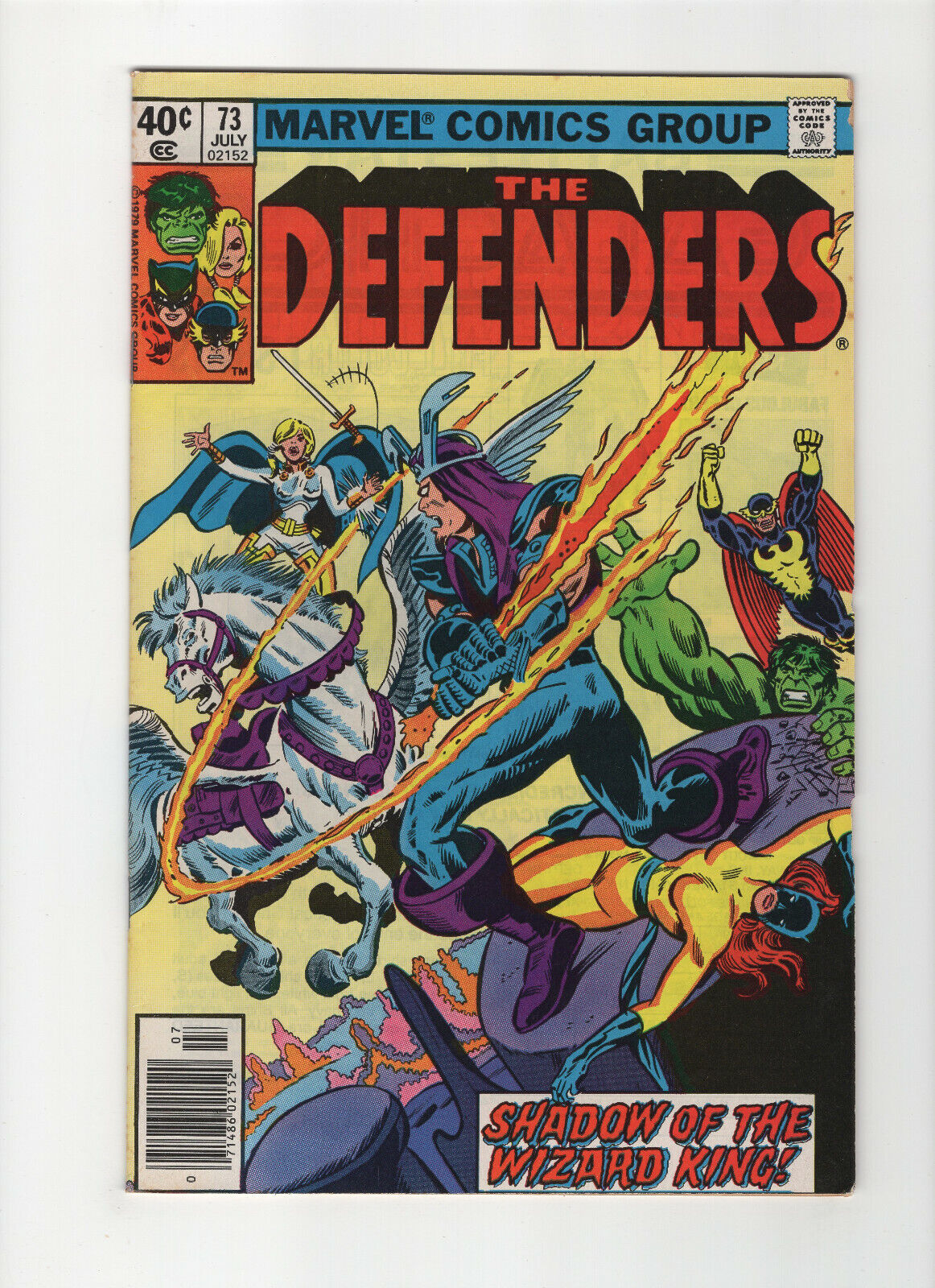 The Defenders #73 (Marvel Comics 1979)  Mark Jewelers