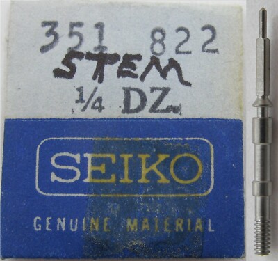 Seiko 351 822 watch part: one stem tap 10