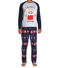 Briefly Stated Matching Unisex Star Wars Long-Sleeve Top Pajama Pants Set XS