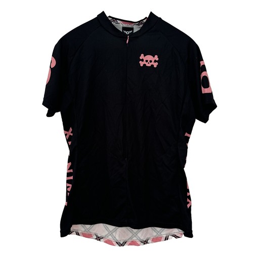Maillot cycliste manches courtes Twin Six Club Raglan fermeture éclair