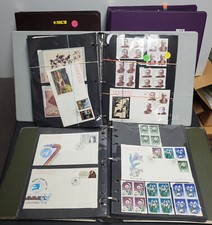 China VR China postfrisch + FDC 1989-2001 Sammlung in 4 Alben alle ss NH - CV 2.000 $+