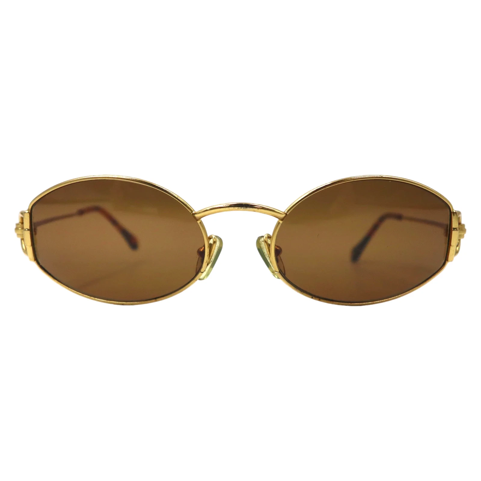 Lunettes de soleil GUCCI or supérieur Becko Kukou fabriquées en italien