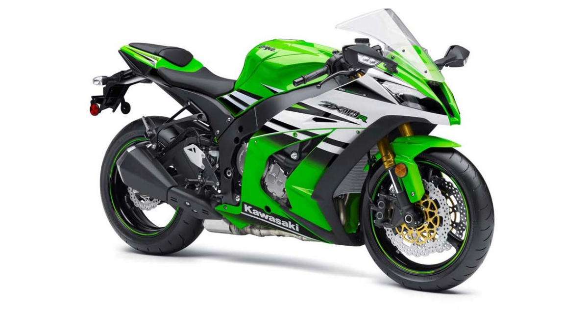 Kawasaki ZX10 Ninja ZX10R stainless steel exhaust studs and flange