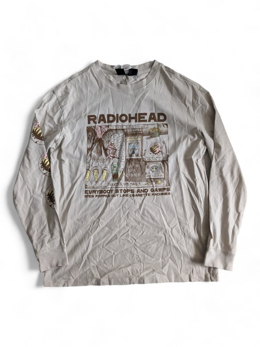 Radiohead - Bershka Long Sleeve T-shirt - XS | eBay Radiohead - Bershka Long Sleeve T-shirt - XS | eBay