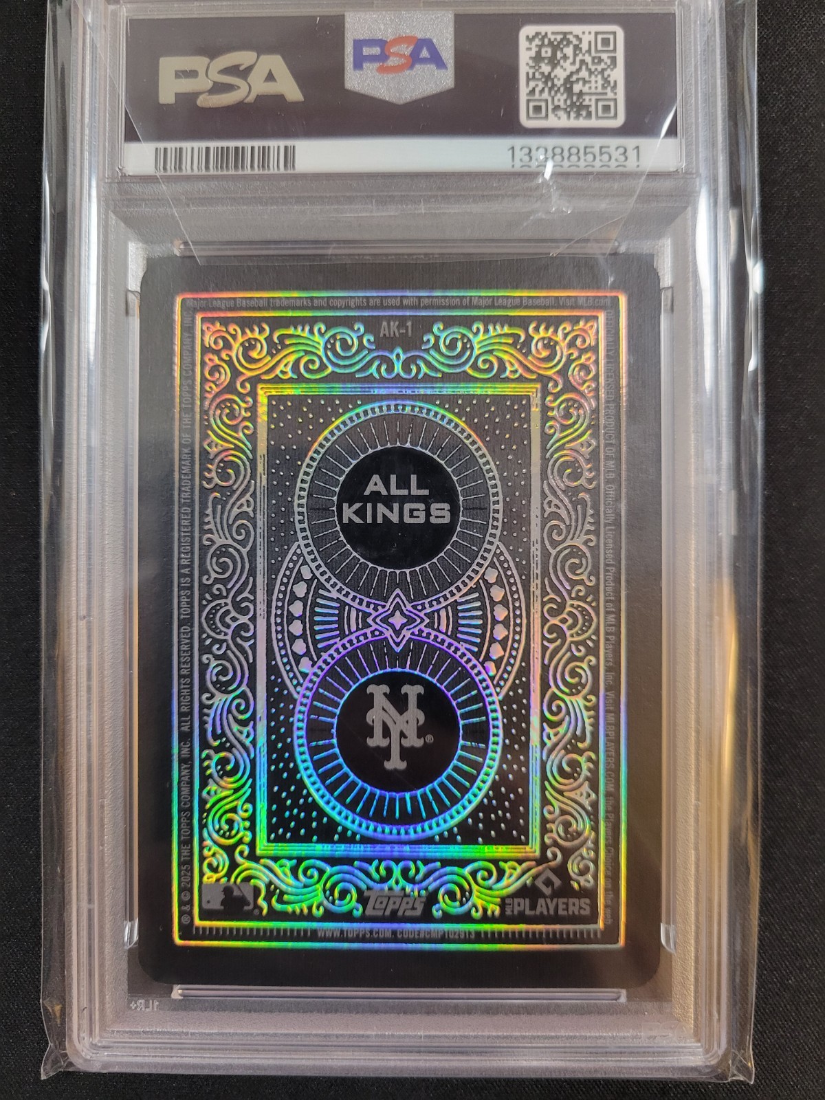 2025 Topps All Kings #AK1 Juan Soto PSA 9 MINT view 2