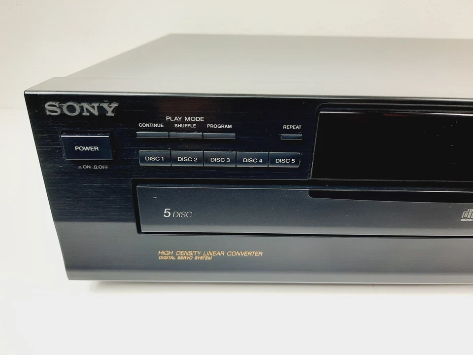 Sony CDP-C235 5-Disc CD Changer, No Remote, Tested Working - Image 2 of 4