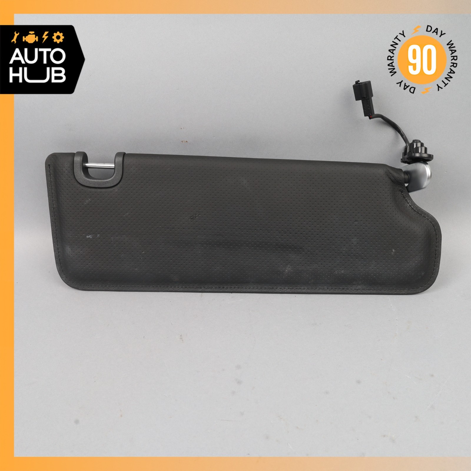 03-18 Bentley Continental GT Flying Spur Left Sun Visor Shade Sunvisor Black OEM