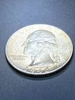 1942 Washington Quarter AU/UNC 90% Silver 25c Coin U.S GOOD DETAILS # RPD40