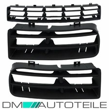 PREMIUM SET Stoßstange Stoßstangengitter 3-teilig vorne passt für VW Golf 4