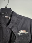 Vtg. Harley Davidson Men's Large Screamin Eagle Long Sleeve Button Front Shirt