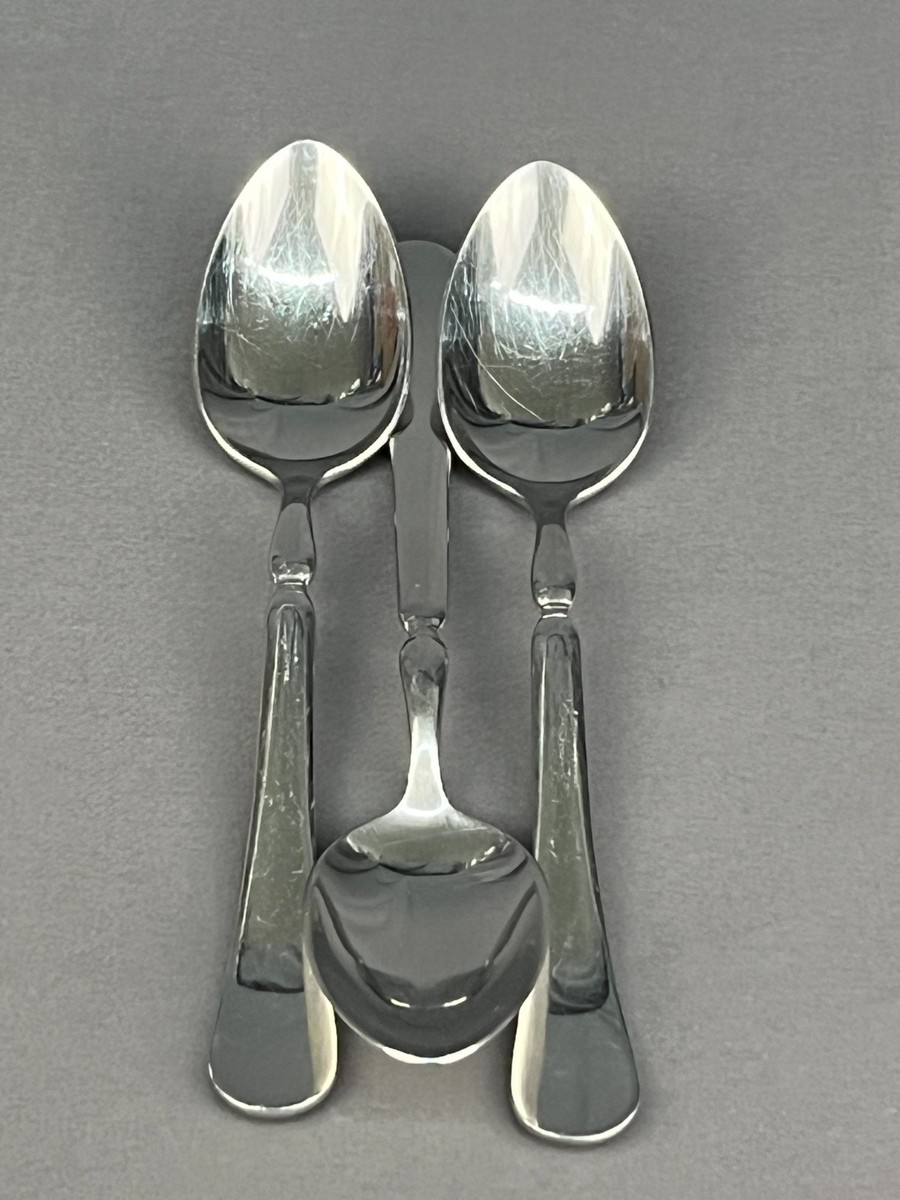 3 Christofle France OASIS Capricorne Stainless 7 3/4