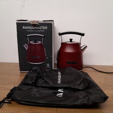 Rangemaster Classic Kettle 1.7L 3kW Quiet Boil Cordless - Bordeaux Burgundy