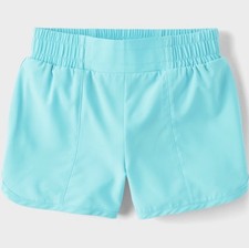 The Children s Place Girls Size 5 Pull On Quick Dry Lined Shorts - Blue