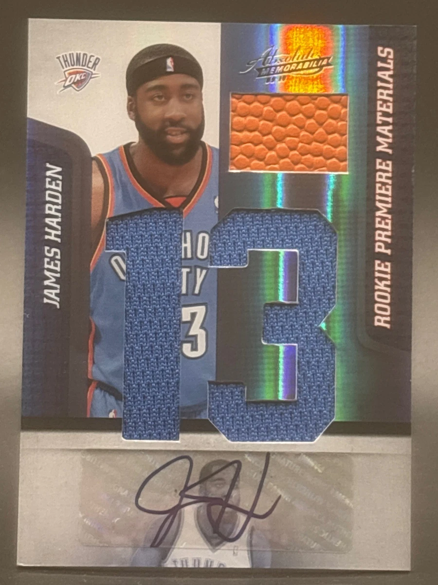 James Harden RC 貴重 auto /499シリ James Harden Autographed Basketball Trading Cards for sale | eBay