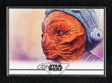 2021 Topps Star Wars: Stellar Signatures /100 Maz Kanata Dan Bergren Sketch 1j8
