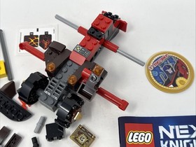 Lego Nexo Knights set #70313 Moltor's Lava Smasher - Incomplete