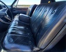 1968 Cadillac Deville Bench With Armrest Front Seat Cover