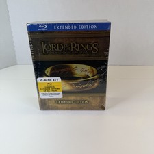 The Lord of the Rings Trilogy Extended Edition Blu-ray SEALED NEVER OPENED 