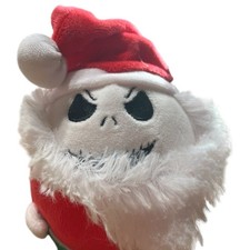 The Nightmare Before Christmas Plush Santa Jack with Clip