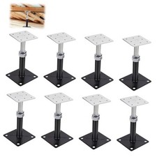 8 PCS Adjustable House Floor Jacks,RV Step stabilizer，Post Floor 8PCS-11" -16"