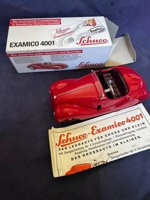 NOS Vintage BMW 328 Schuco Examico 4001 Wind Up Car Toy Model | eBay