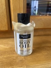 Victoria s Secret Weightless Body Oil COCONUT MILK Moisture 3.4oz NEW