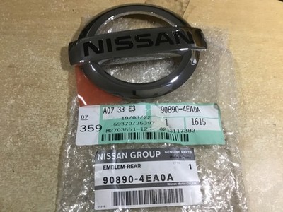 Nissan Qashqai J11 2014-2021 Heckklappe Heckklappe Emblem 908904EA0A Original Neu