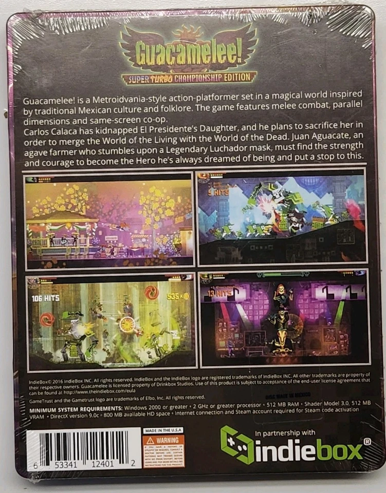 Guacamelee: Super Turbo Championship Edition [Indie Box] (PC, 2016) - Image 2 of 2