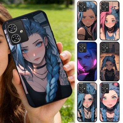 Anime Charakter Kunst Handyhülle für Motorola E14 G14 G15 G04 G24 G35 G54 G64 G86