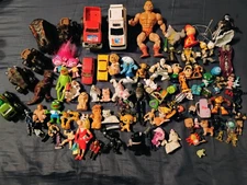Action Figures Mix Vintage And Modern Toys Lot