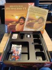 Abenteuer Menschheit Board Game, Unpunched, Sealed Cards, English Rules Printed