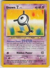 Pokemon TCG Unown [Y] Uncommon Neo Revelation 40/64 on eBay