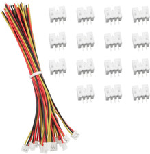JST Connector Wire 30PCS Mini Micro JST 2.0 PH 3-Pin Female Connectors Plugs...