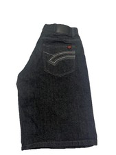 Mecca Jean Shorts Mens 36 Blue Baggy Jorts Skater Grunge Rap 90 s Y2K VTG NWOT