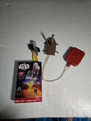 Uncle Milton Star Wars Science Boba Fett Launch Lab Rocket Used Soars 50+ Feet