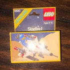 LEGO LEGOLAND Space System 6820 Starfire I Vintage 32pc Complete Set Box