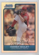 2006 Bowman Draft Chrome Futures Game Refractor Homer Bailey #FG37 0m8