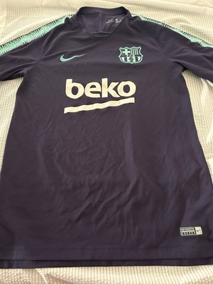 Nike FC Barcelona Dri-Fit Soccer Jersey Beko Sponsor Dark Purple
