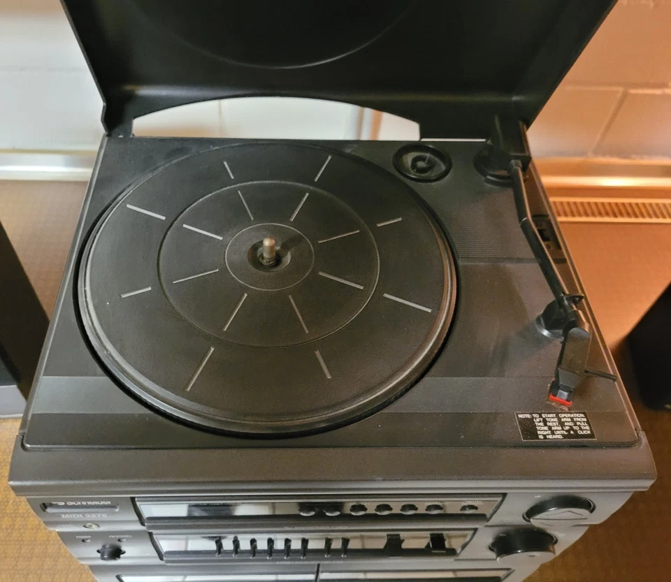 Schneider Midi 2275 Stereoanlage Plattenspieler Doppel Tape Tuner + CD-Player - Bild 3 von 4