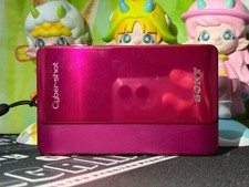 Sony Cyber-Shot DSC-TX5 10.2MP CMOS 4x Optical Zoom Vintage Digital Camera- Pink