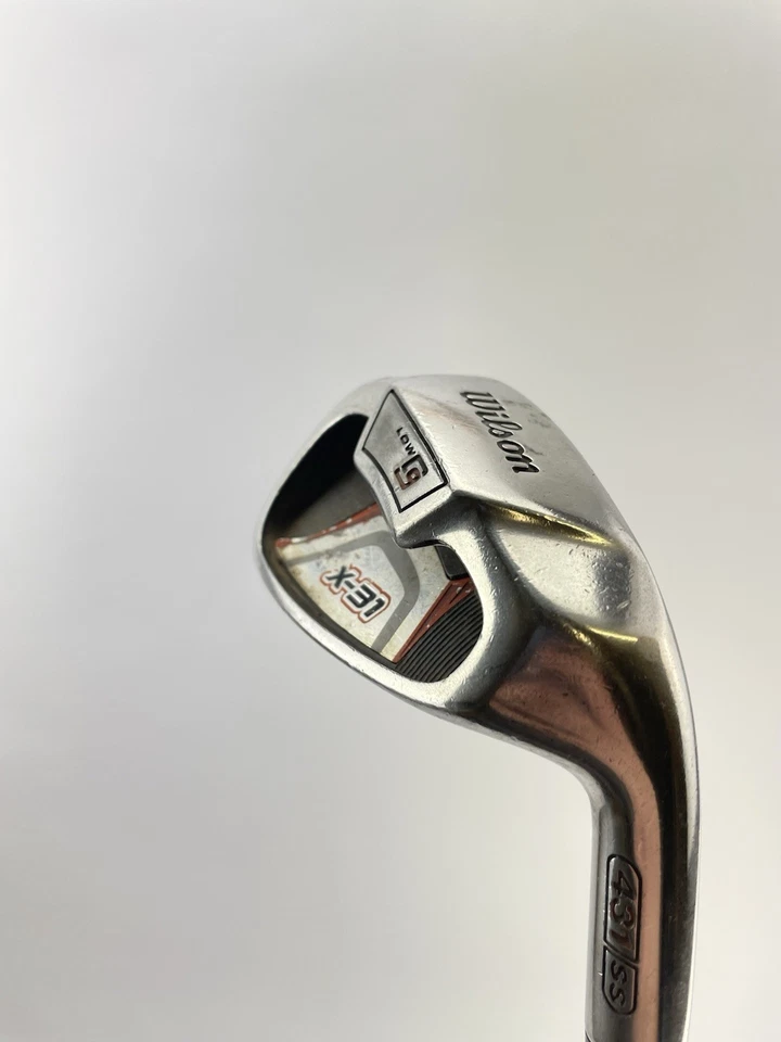 Wilson Golf Pitching Wedge X31 Stiff Flex Stahl / Rechtshänder / neuer Griff /28125 - Bild 3 von 4
