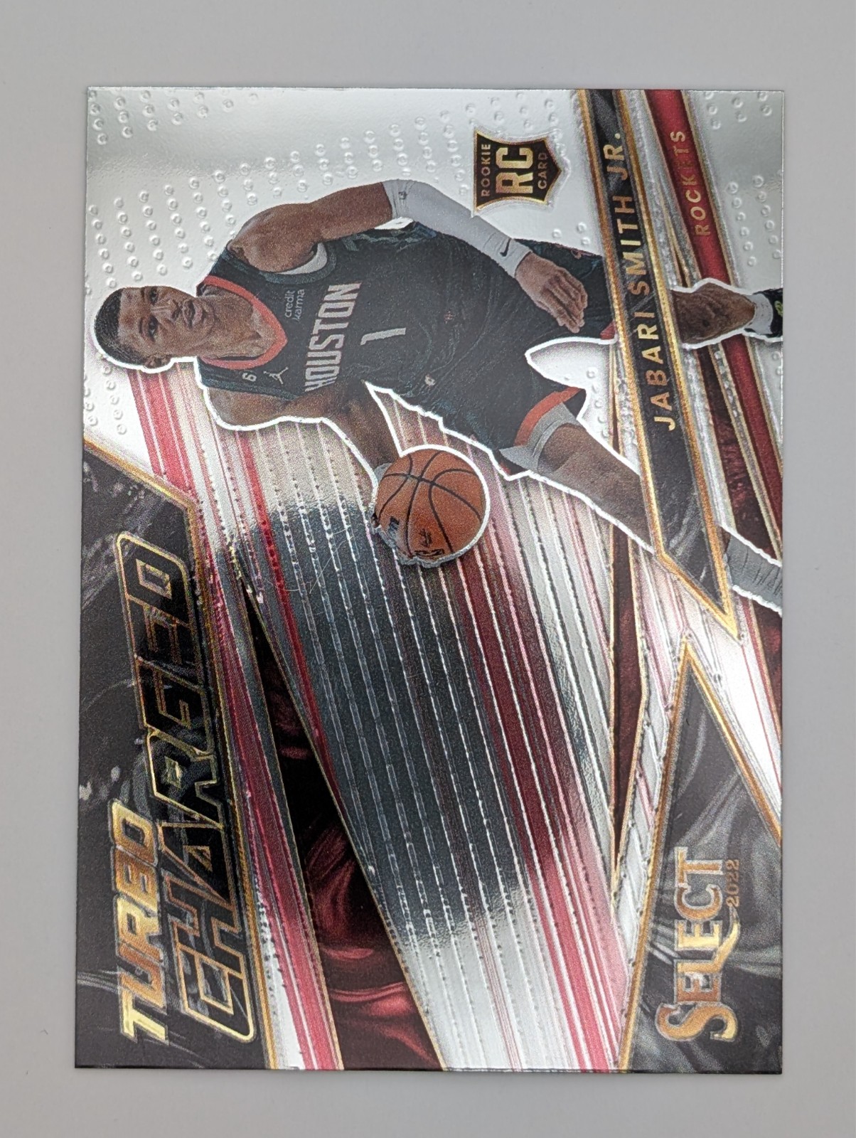 2022-23 Panini Select Turbo Charged #8 Jabari Smith Jr. RC