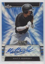 2019 Leaf Metal Draft Blue Wave 9/20 Matt Gorski #BA-MG1 Auto 07b3