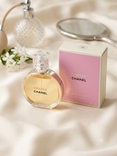 Chanel Chance EDT Perfume Miniature 7.5ml 0.25oz Travel Size Bottle & Box Rare