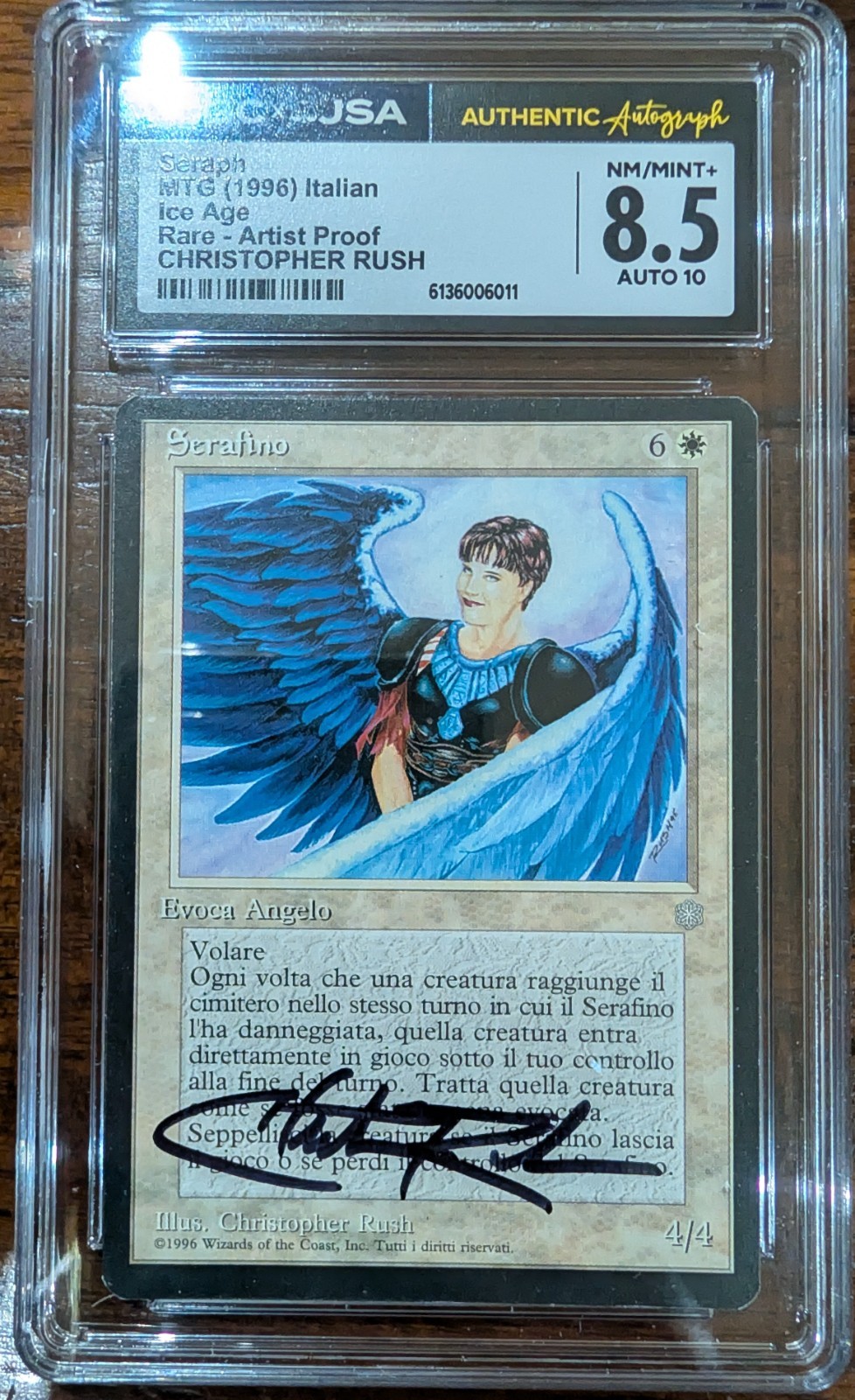Christopher Rush Artist Proof Set CGC Magic The Gathering MTG Black Lotus Artist view 9