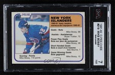 1981-82 O-Pee-Chee Mike Bossy #219 KSA 7 HOF 0ll