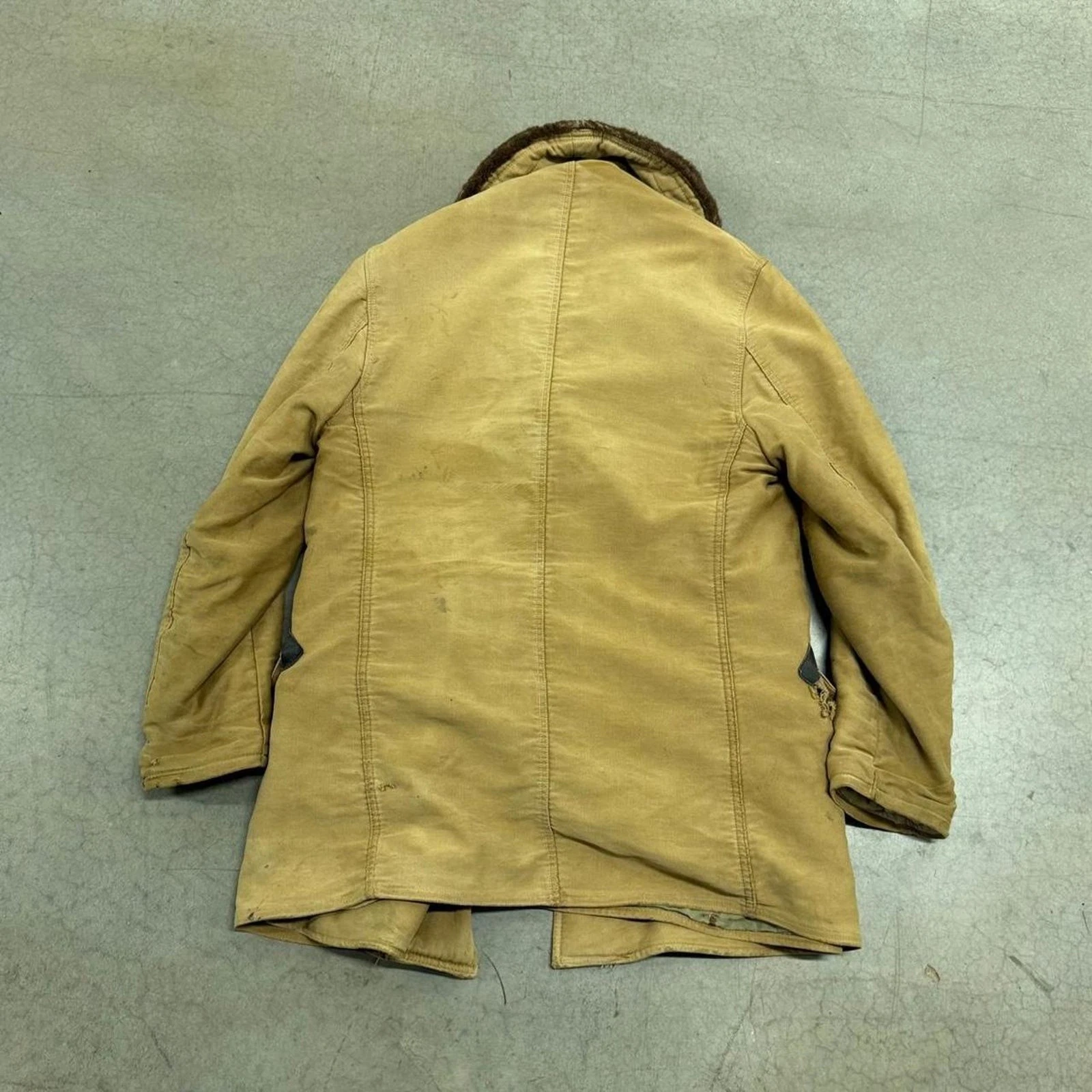 Vintage WW2 Barn Stormer Coat Transport Coat Size S image 6