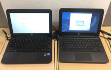 Lot of 2 Bad Battery HP Chromebook 11 G4 G5 11.6"/N2840 N3060/4GB RAM/16GB