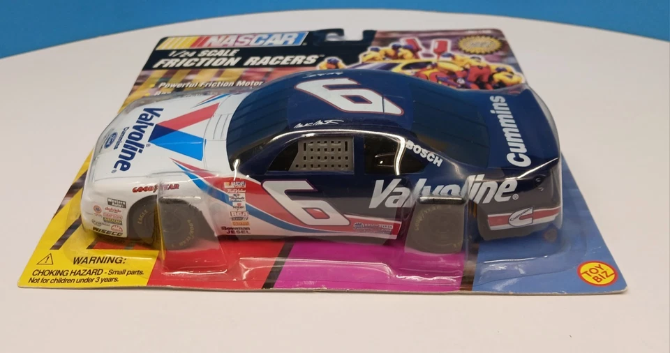 NASCAR Mark Martin Valvoline Friction Racer escala 1/24 Toy Biz Foto 3 de 4